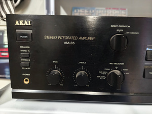 Kvaliteetne stereo võimendi Akai AM-35 (1 foto / 4)