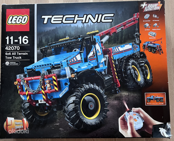Lego Technic 42070 6x6 Tow Truck (foto #1)