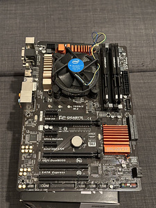 I5-4460 + Gigabyte GA-Z97X-SLI + 12GB DDR3 (1 foto / 1)