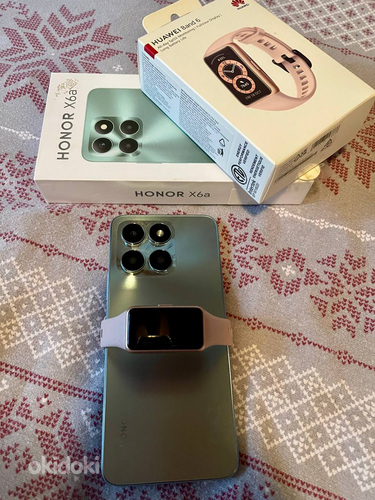 Honor X6a + Huawei Band 6