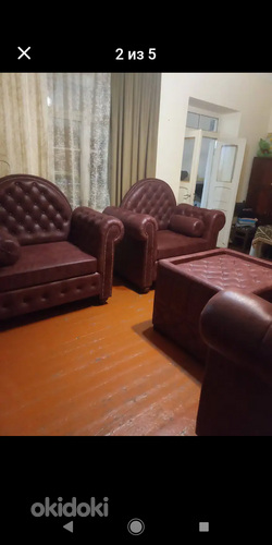 Վաճառվում է նոր հյուրասենյակի հավաքածու Չեստերֆիլդ (4)