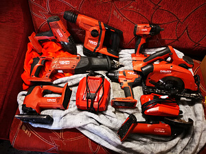 Hilti Tikksaag, puurvasar, löökmutrikeeraja, tiigersaag jne (1 foto / 5)