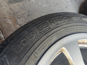 Veljed + rehvid kaubikule 5x120 16" 205/65R16C (2 foto / 3)