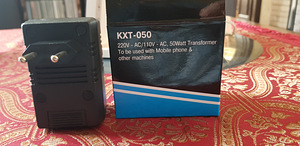 Trafo Eleca KXT-050 (50W) langeva trafo 220v to110 (3 foto / 3)
