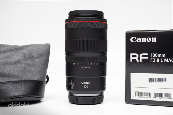 Canon RF 100mm f/2.8L Macro IS USM objektiiv (foto #1)