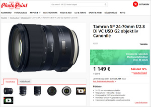 Tamron SP 24-70mm f/2.8 Di VC USD G2 objektiiv (10 foto / 10)