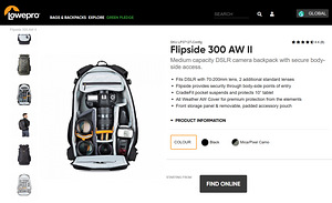 LowePro Flipside 300 AW II kaamerakott (10 foto / 10)