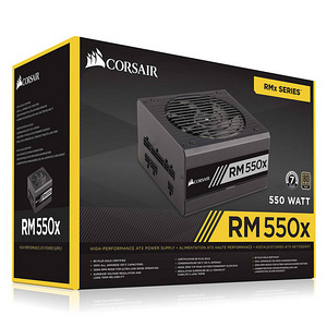 CORSAIR PSU RM550X 550W Plus GOLD toiteplokk (1 foto / 8)