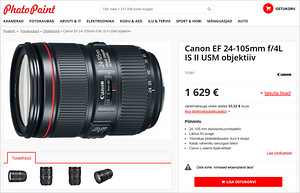 Canon EF 24-105mm f/4L IS II USM objektiiv (10 foto / 10)