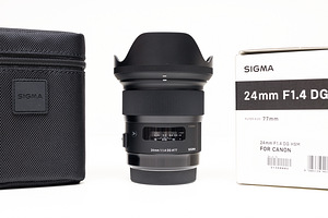 Sigma 24mm f/1.4 DG HSM Art (Canon EF) objektiiv (1 foto / 10)