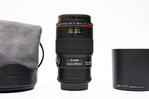 Canon EF 100mm f/2.8L USM IS Macro objektiiv (1 foto / 9)