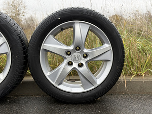 Honda диски 17" 5x114,3 + Bridgestone Blizzak 225/50R17 (5 фото из 10)