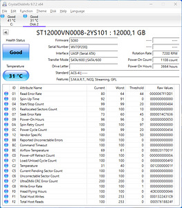 Seagate NAS HDD IronWolf 12TB 7200 RPM 256 MB ST12000VN0008 (2 foto / 4)