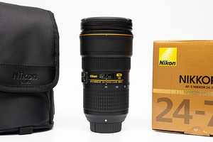 Nikon AF-S Nikkor 24-70mm f/2.8E ED VR объектив (1 фото из 10)