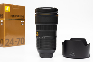 Nikon AF-S Nikkor 24-70mm f/2.8E ED VR объектив (2 фото из 10)