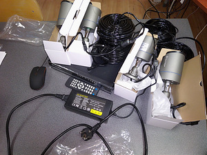 Techage 8CH 1080P CCTV CCTV süsteem 2MP helimikrofon IP66 4 (2 foto / 3)