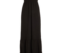 Новое платье макси черного цвета Quiz, 36-38