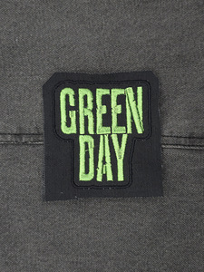 Green Day band logo embroidered patch (1 foto / 3)