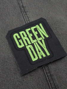 Green Day band logo embroidered patch (3 foto / 3)