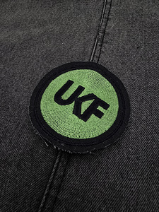 UKF drum and bass embroidered patch (3 foto / 3)