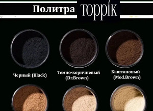 Մազերի խտացուցիչ Toppik hair fiber (3 լուսանկար / 9)