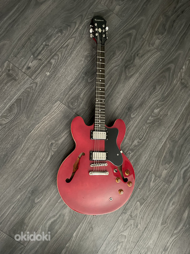Гитара Epiphone dot Red