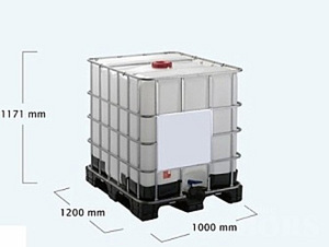 Mahutid 1000L IBC (1 foto / 2)