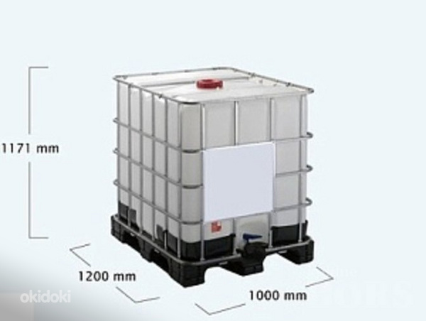 Mahutid 1000L IBC