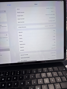 iPad 2024 12.9” 128GB WiFi + Cellular (4 foto / 4)