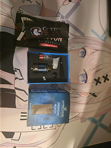 Müün Pyro V2 BF RDTA paagi täiskomplektina ja vatiga, uue seisukorras