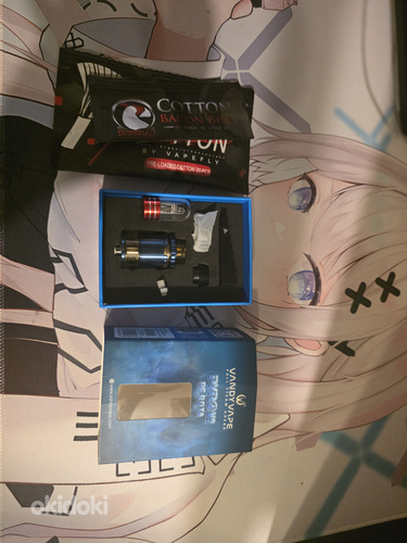 Продам бак Pyro V2 BF RDTA с полной комплектацией и ватой, в