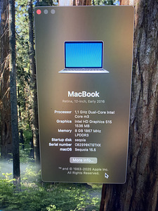 MacBook 12" 2016 256/8gb (2 foto / 5)