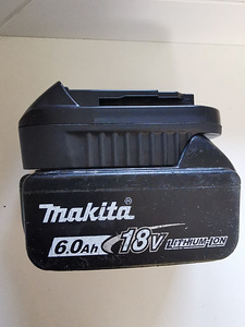 Adapter DeWalt tööriistale Makita akude jaoks (2 foto / 2)