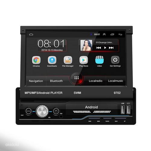 1din Android CarPlaymp3 mp5 Android 10- 11- 12 - 13 GPS (foto #1)