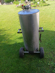 Пивная, винная, сидровая бочка 90L из нержавеющей стали (ЧИТ (2 фото из 3)