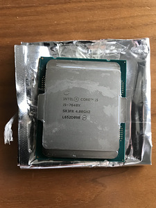 Intel Core i5-7640X LGA2066 CPU Processor Quad-Core 4GHz 6M (1 foto / 1)