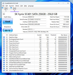 Hynix SC401 SATA 256Gb (2 foto / 2)