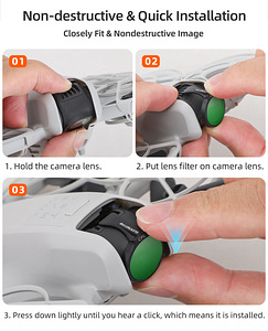 Sunnylife Lens Filter Set for DJI NEO (5 foto / 5)