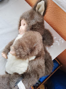 Vintage kollektsiooni nukk orav Anne Geddes, originaal