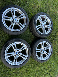 Диски BMW style 400 с летними шинами 18"
