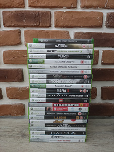 Xbox 360, 2 gamepad, 23 game, cinnect (2 foto / 5)
