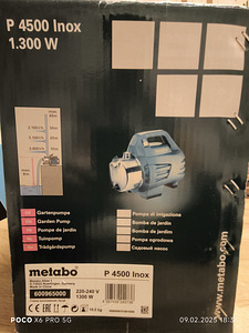 Водяной насос Metabo (5 фото из 5)