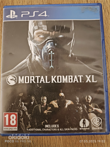 Mortal kombatXL PS4