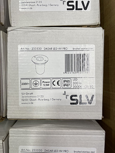 Süvistatavad välisvalgustid SLV Dasar (4 foto / 8)