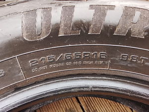 Lamellrehvid R16/55/215 Goodyear (5 foto / 5)