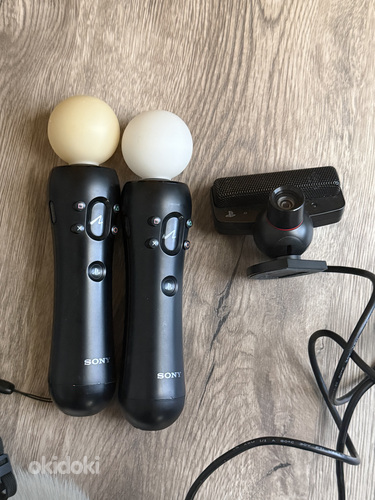 Комплект PS Move (2 контроллера + камера)