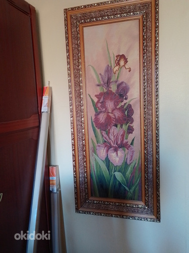Картина-гобелен в раме (50х125см)