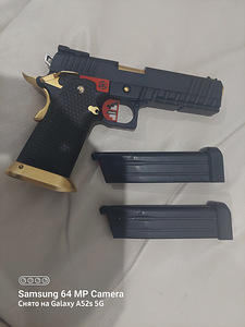 AIRSOFT GUN AW CUSTOM KONKURENTI HI-CAPA GAS BLO (1 foto / 1)