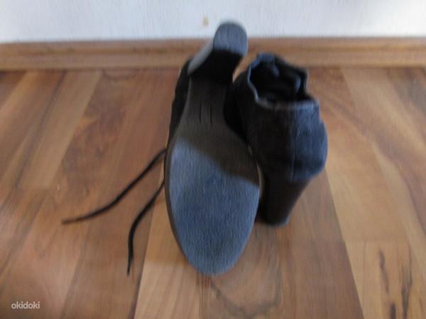 Черные замшевые туфли 37 (фото #2)