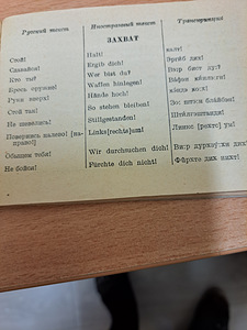 Vene-Saksa sõjaline sõnaraamat 1941